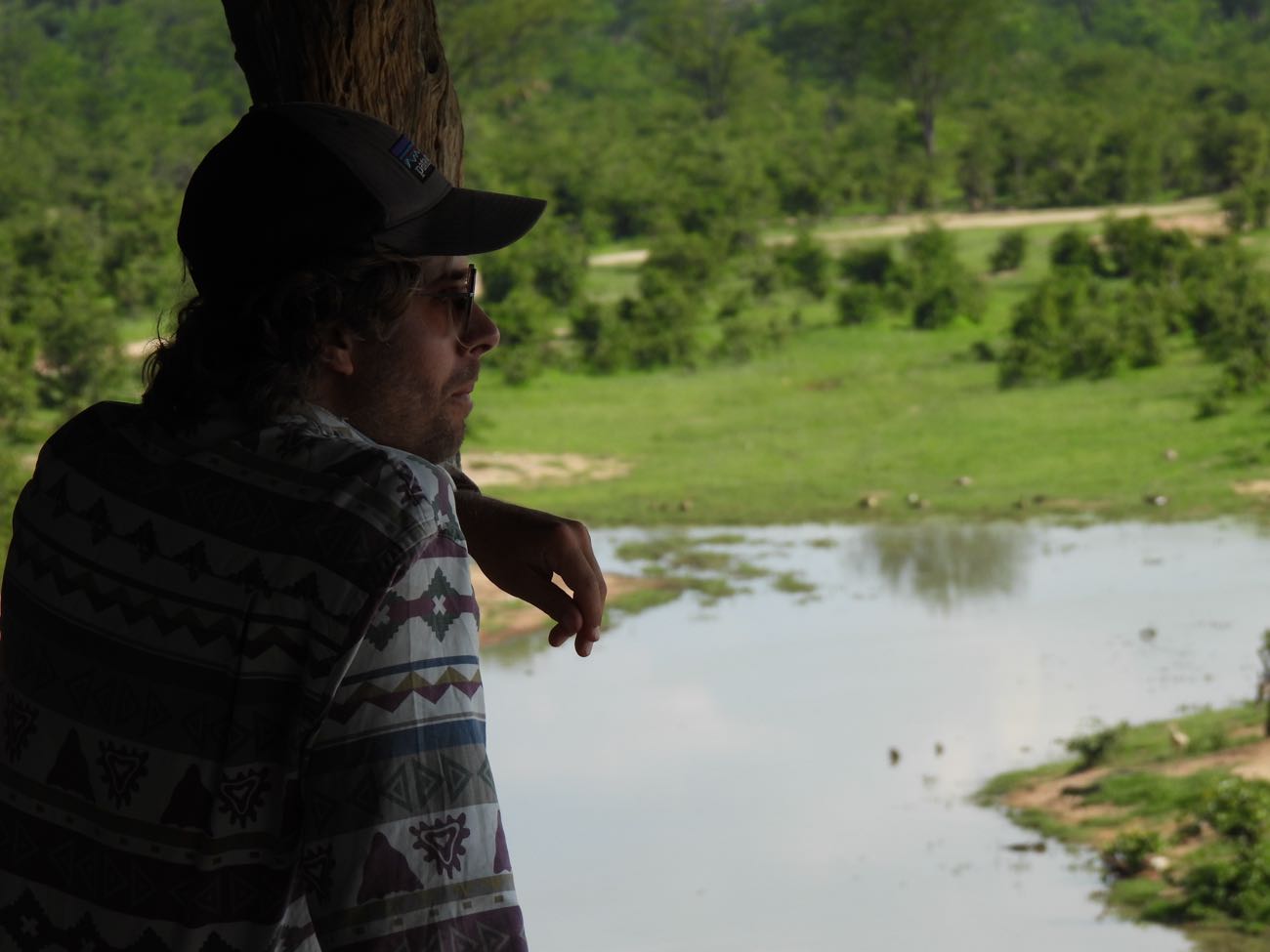 Mitchel Wubben with his Land Cruiser